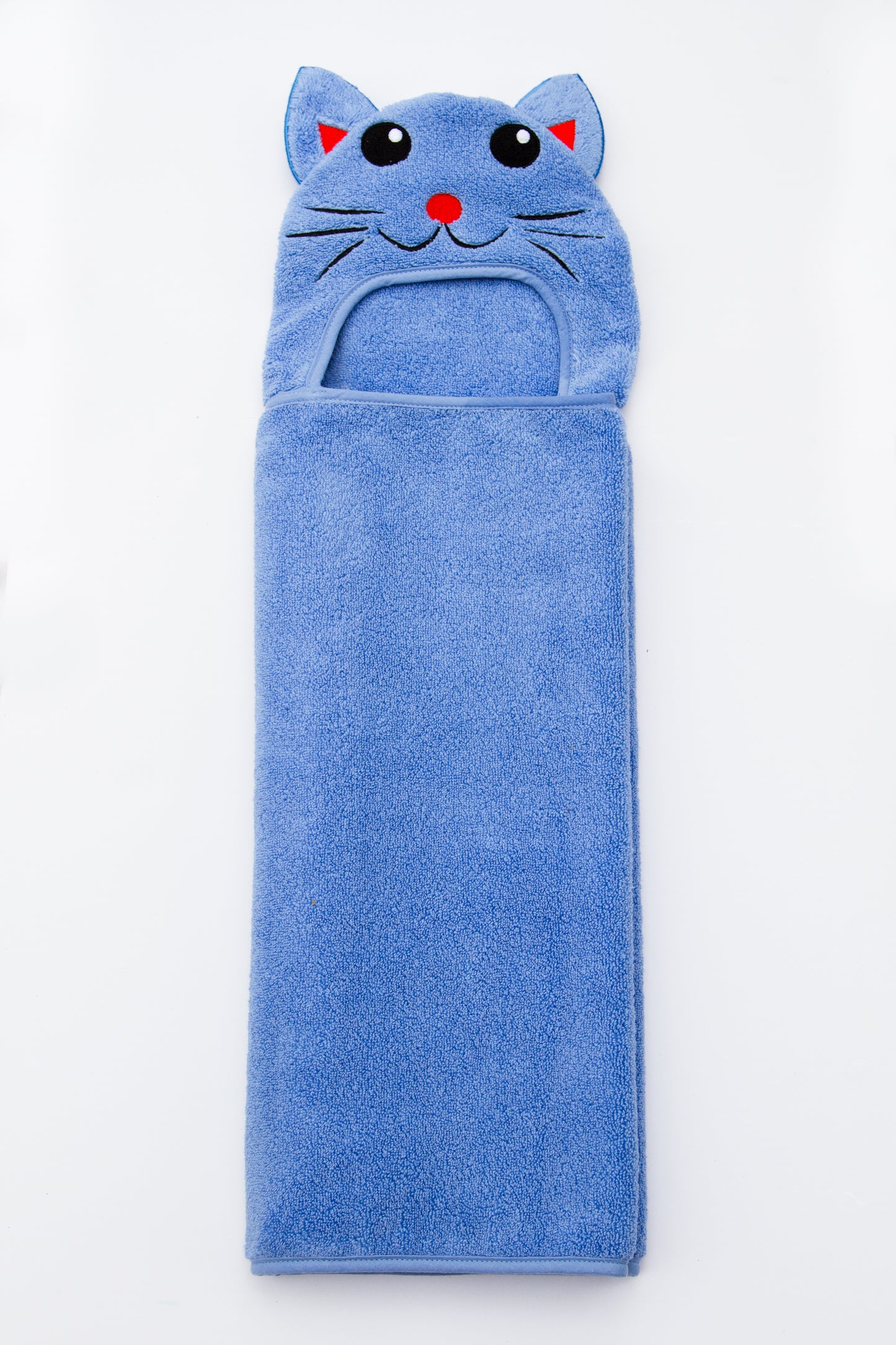 Cat Hooded Cotton Turkish Towel: Baby