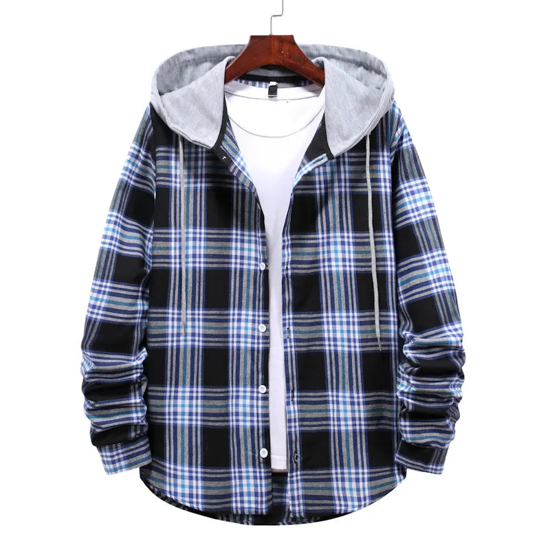 Fashion New Designs Work Shirt Quality Shirt With Hood Mens